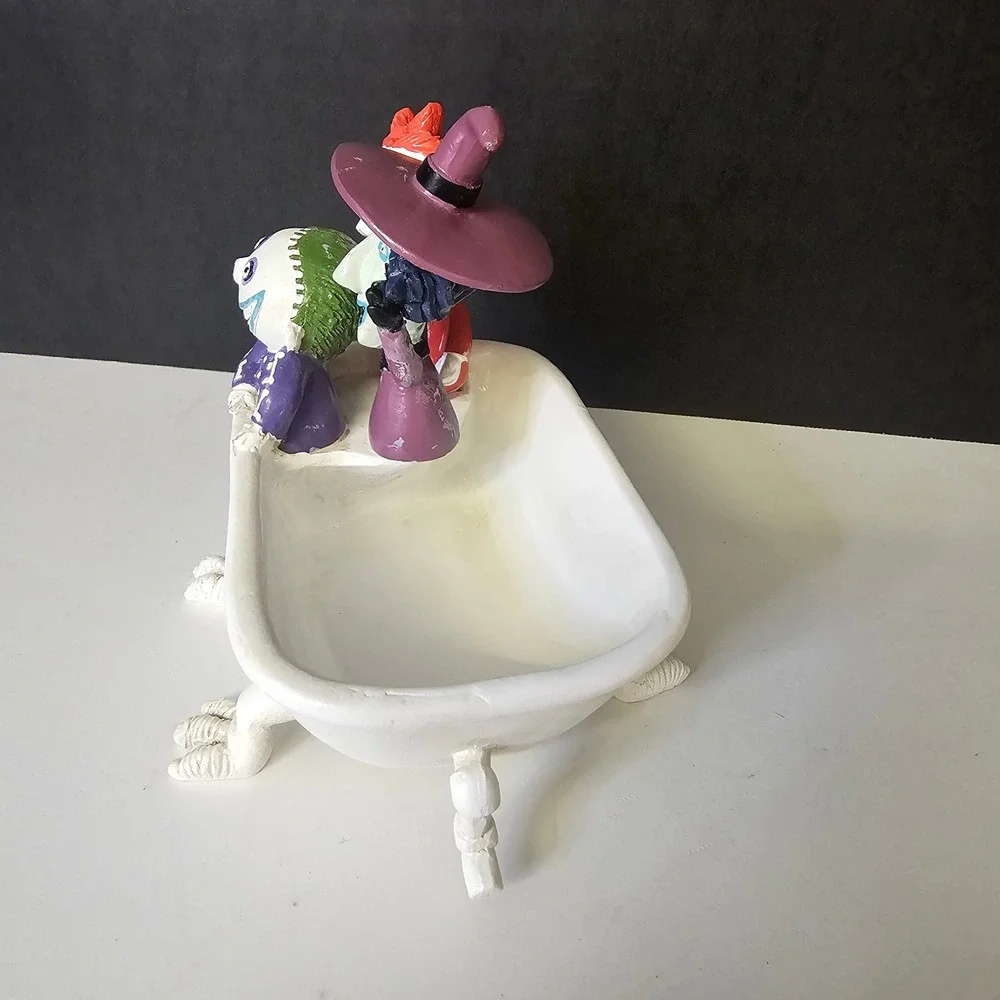 Nightmare Before Christmas Lock Shock Barrel Bathtub Jewelry Tray Hot Topic